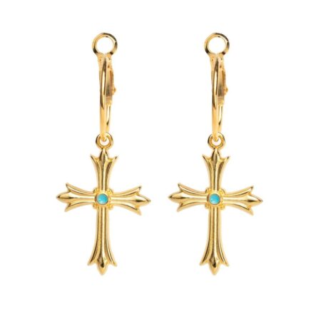 Cross Light Blue Stone G