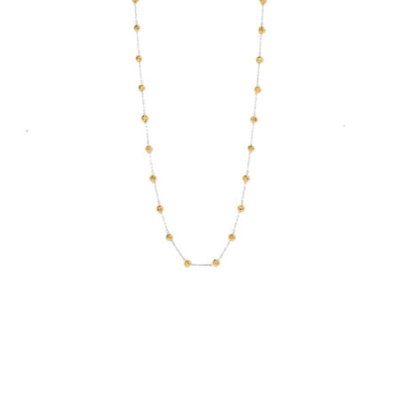 Gold Balls Chain St.Steel S