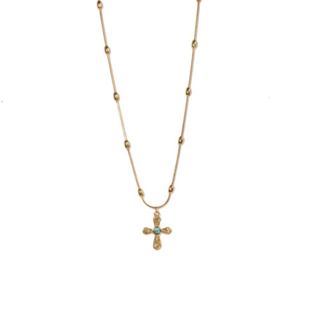 Cross Blue Stone St.Steel G