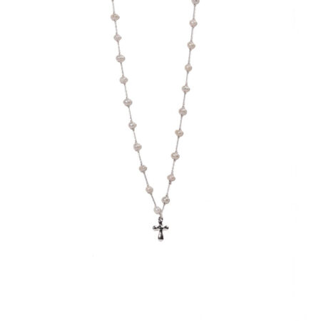 Cross Rosary St.Steel S