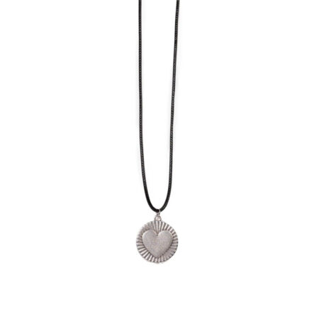 Round Heart Leather S