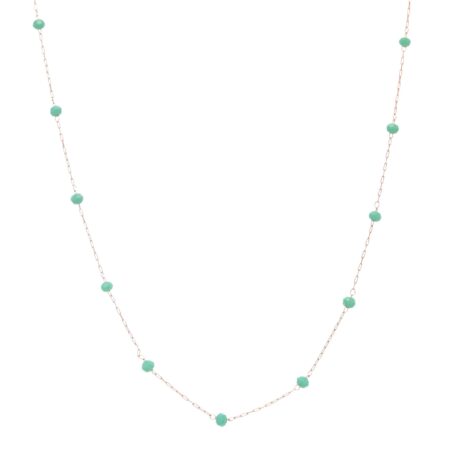 Light Green Rosary St.Steel G