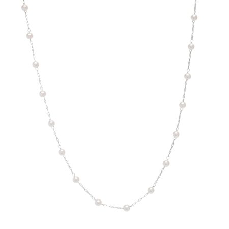 Pearl Rosary St.Steel S