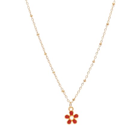 Flower Red St.Steel G
