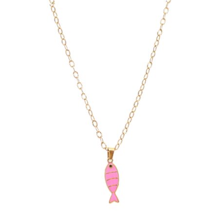 Fish Pink St.Steel G