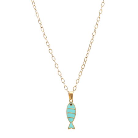 Fish Blue St.Steel G