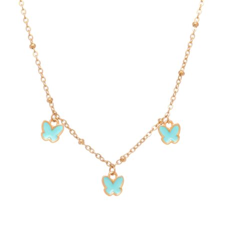 Blue Butterflies St.Steel G