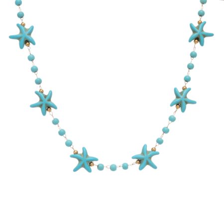 Starfish Ball Blue St.Steel G