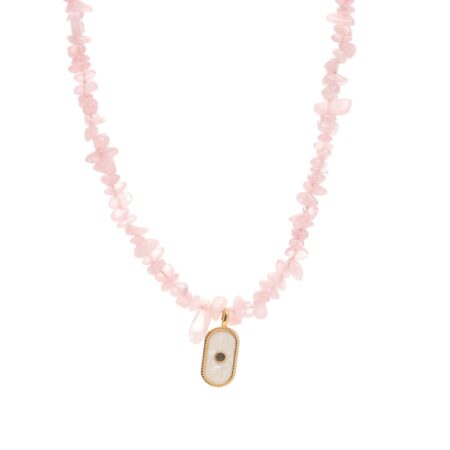 Oval Filtisi Pink Stone G