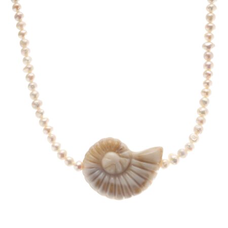 Big Snail White Pearl G