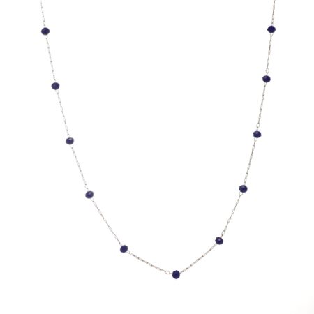 Blue Rosary St.Steel G