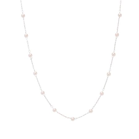 Pearl Rosary St.Steel S