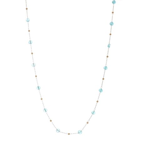 Blue Rosary St.Steel G