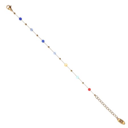 Multi Stones Rosary St.Steel G