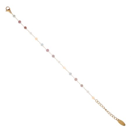 Pastel Rosary St.Steel G