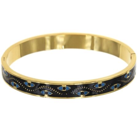 Eyes Blue Bracelet St.Steel G