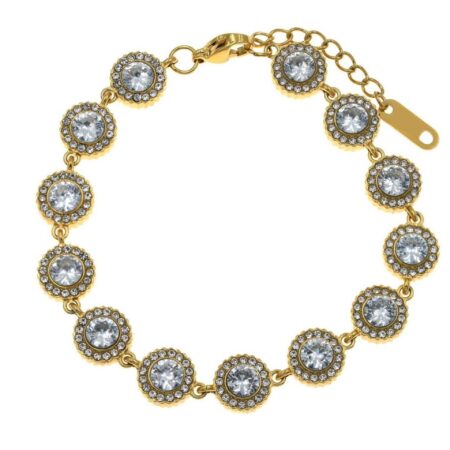 White Zirgon Oval St.Steel G